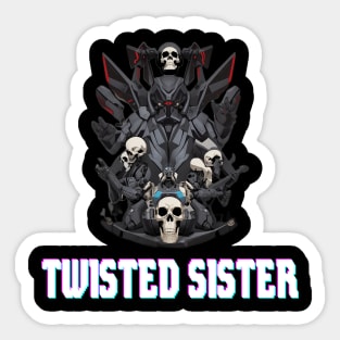 Twisted Sister Sticker